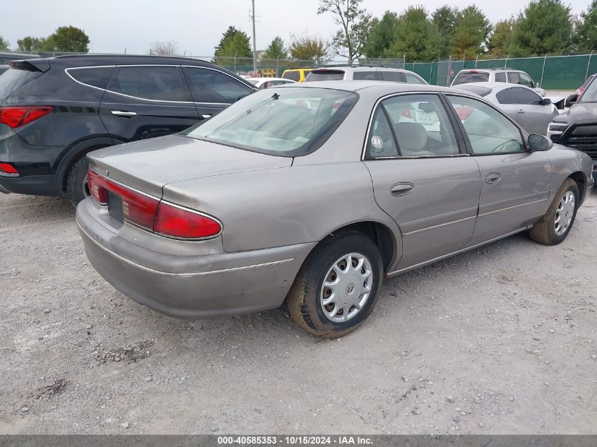 1999 Buick Century Custom VIN: 2G4WS52M8X1600910 Lot: 40585353