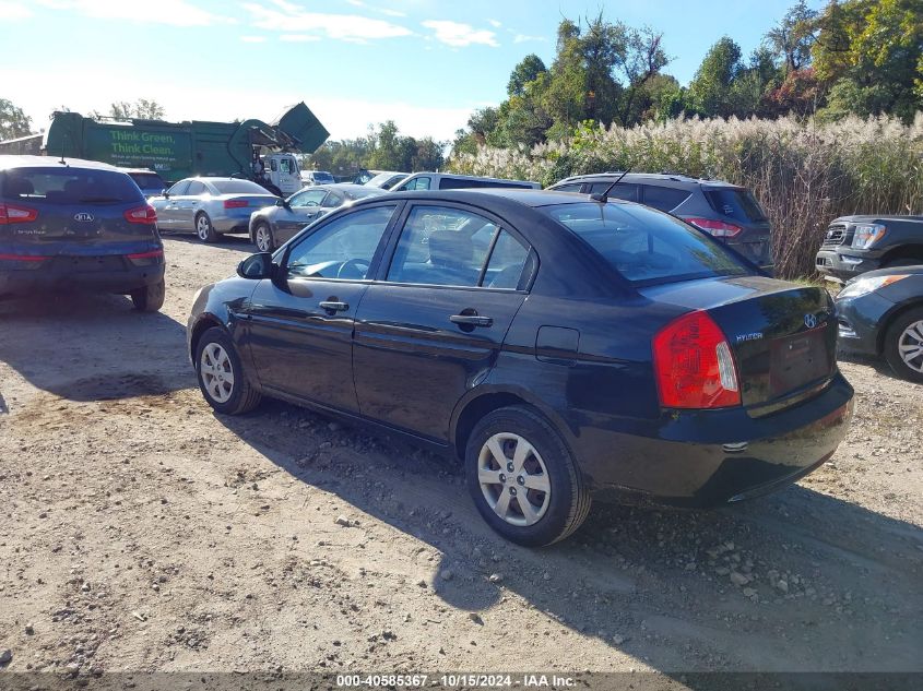 2009 Hyundai Accent Gls VIN: KMHCN46C89U295079 Lot: 40585367