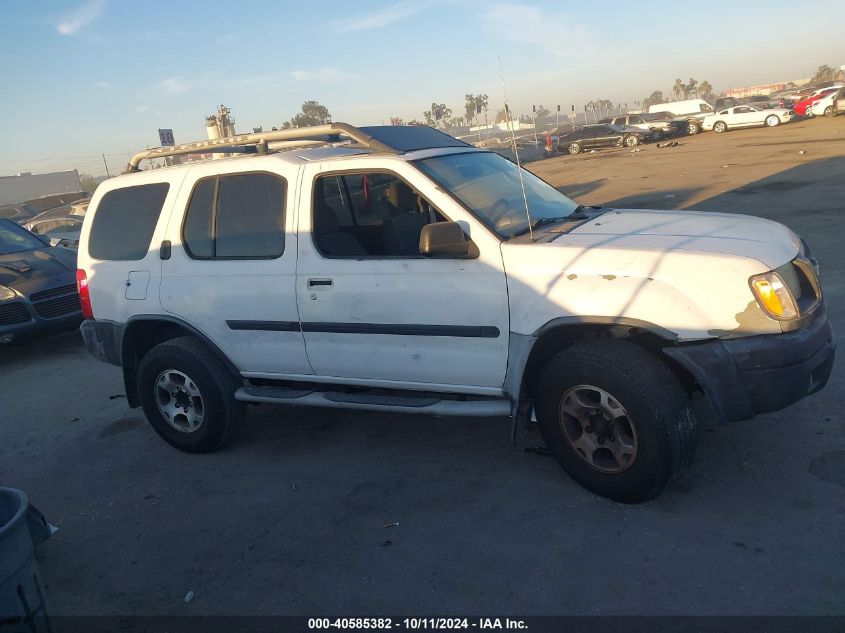 2000 Nissan Xterra Xe/Se VIN: 5N1ED28T3YC612574 Lot: 40585382