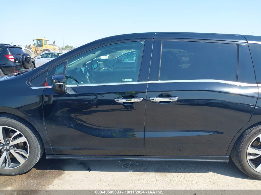 2020 Honda Odyssey Elite VIN: 5FNRL6H91LB033907 Lot: 40585393