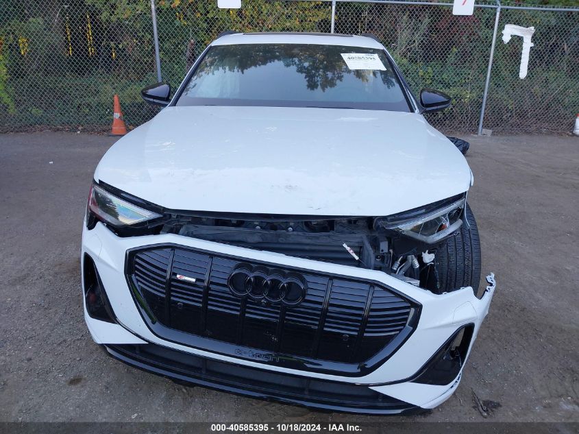 2022 Audi E-Tron Chronos Quattro VIN: WA1VABGE5NB037955 Lot: 40585395