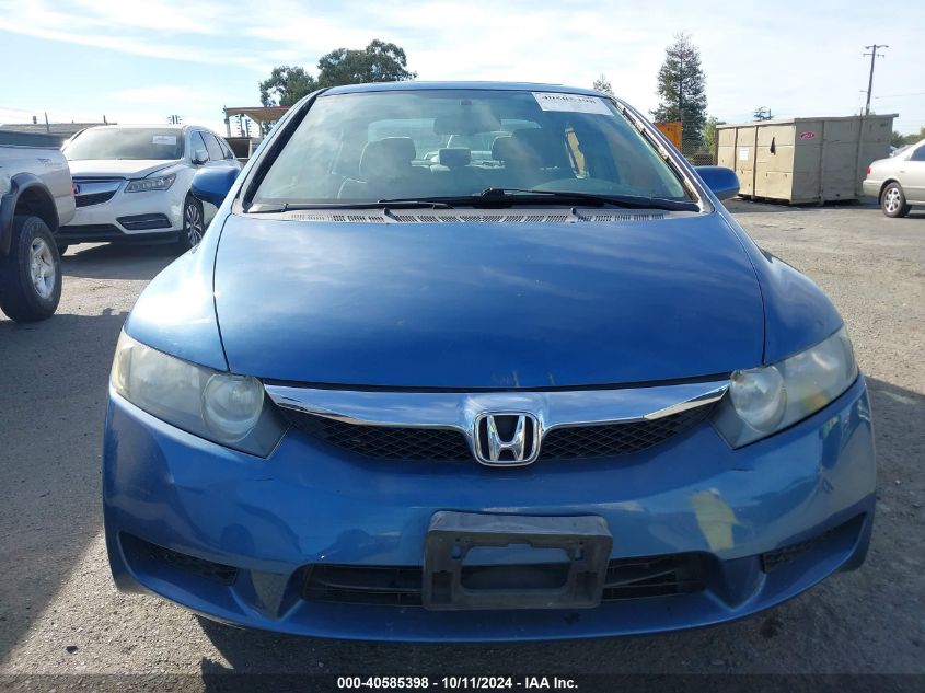 2009 Honda Civic Ex VIN: 19XFA168X9E001963 Lot: 40585398