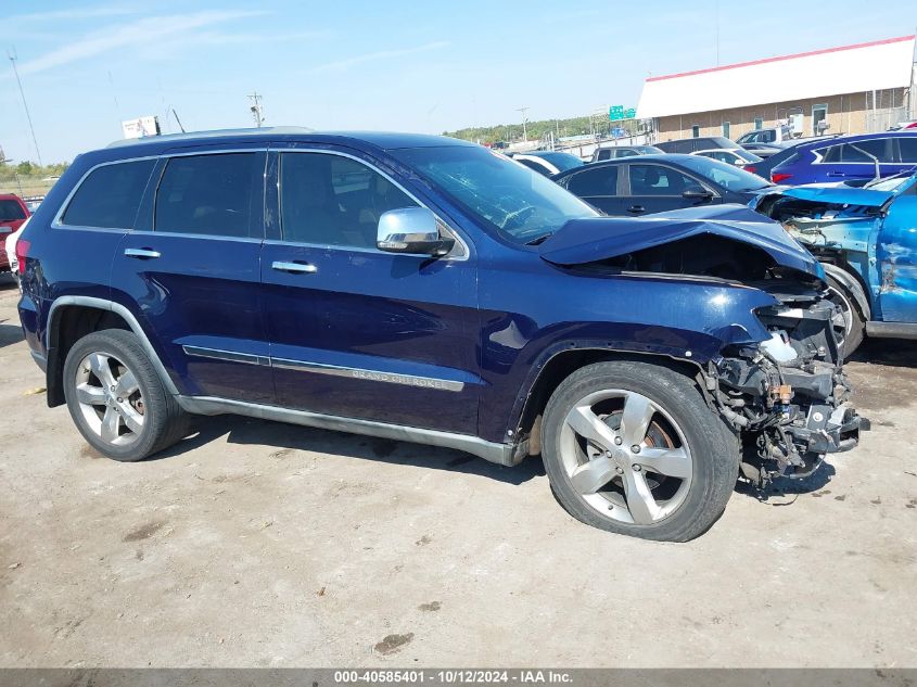 2012 Jeep Grand Cherokee Overland VIN: 1C4RJFCG9CC160106 Lot: 40585401