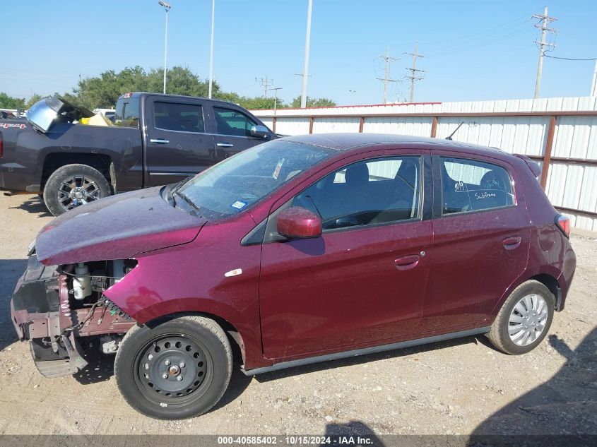 2021 Mitsubishi Mirage VIN: ML32AUHJ1MH014154 Lot: 40585402