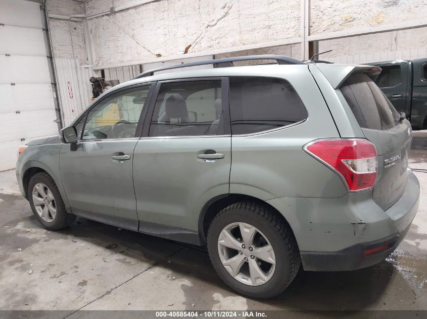 2014 Subaru Forester 2.5I Touring VIN: JF2SJAMC0EH415734 Lot: 40585404