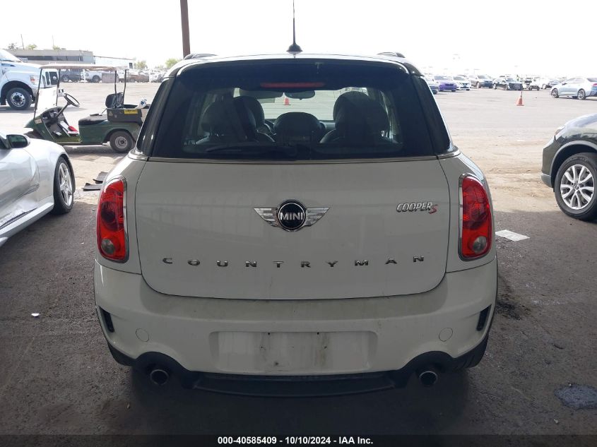 2014 Mini Countryman Cooper S VIN: WMWZC3C52EWP26385 Lot: 40585409