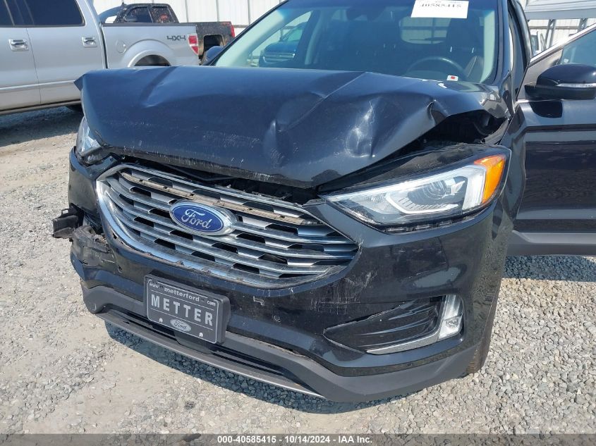 2020 Ford Edge Titanium VIN: 2FMPK3K95LBA90315 Lot: 40585415