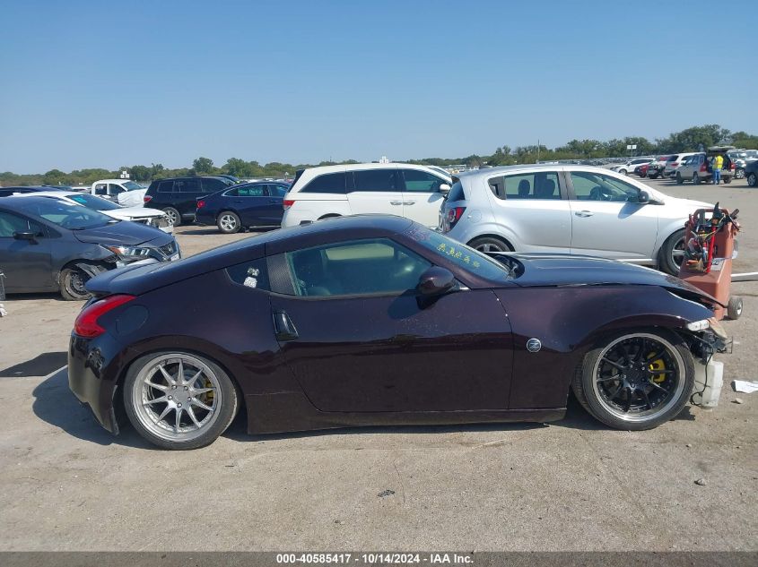 2010 Nissan 370Z Touring VIN: JN1AZ4EH8AM504731 Lot: 40585417