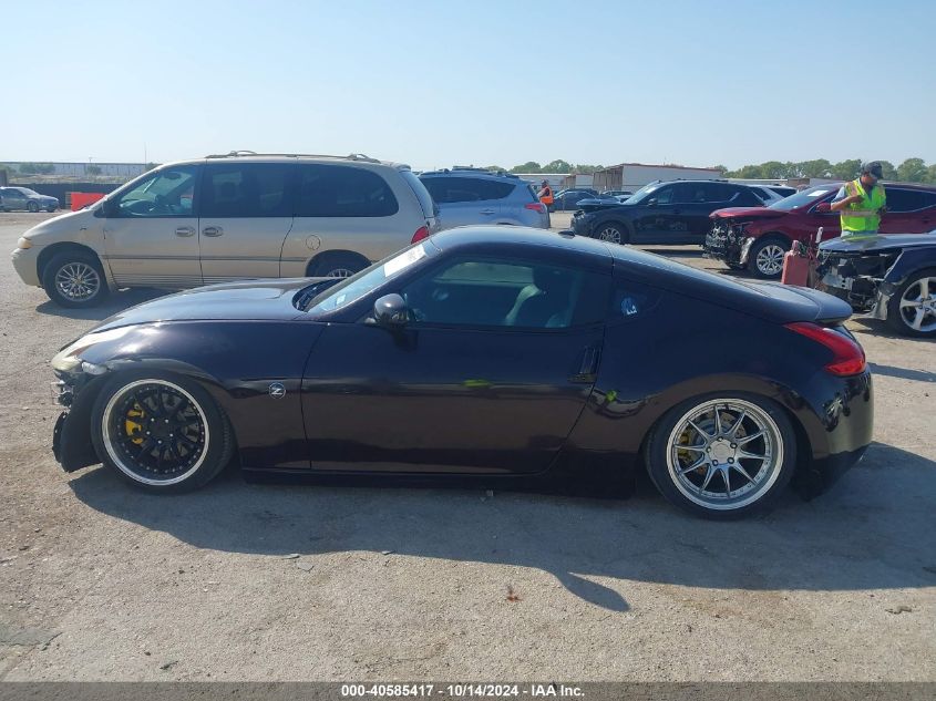 2010 Nissan 370Z Touring VIN: JN1AZ4EH8AM504731 Lot: 40585417