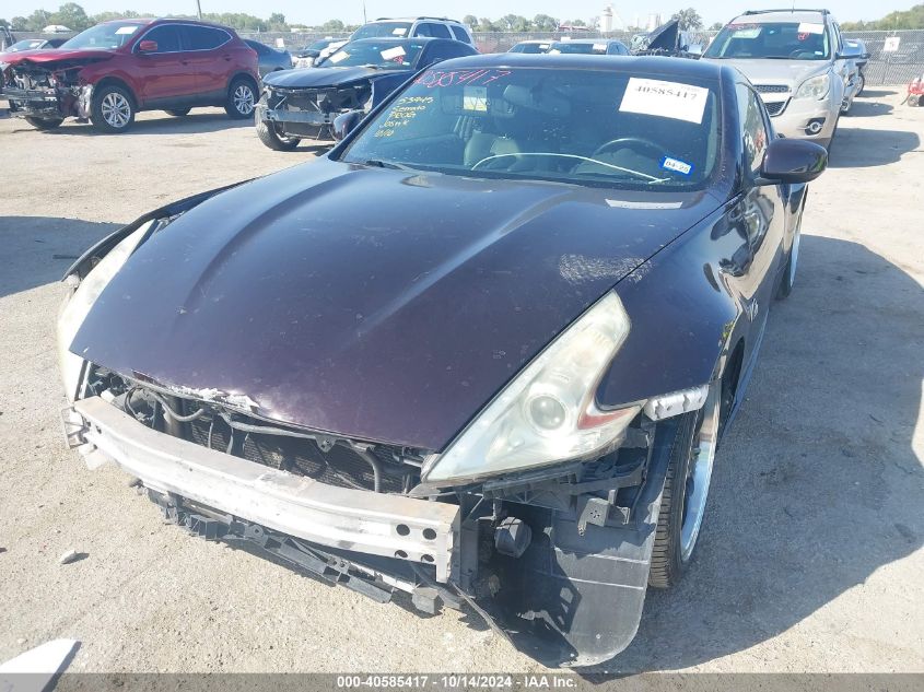 2010 Nissan 370Z Touring VIN: JN1AZ4EH8AM504731 Lot: 40585417