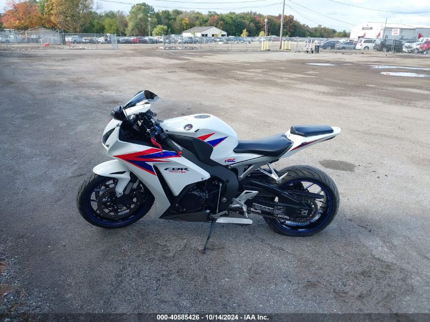 2012 Honda Cbr1000 Rr VIN: JH2SC5940CK400871 Lot: 40585426