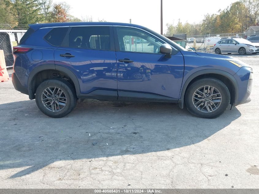 2022 Nissan Rogue S Intelligent Awd VIN: 5N1BT3AB2NC714943 Lot: 40585431