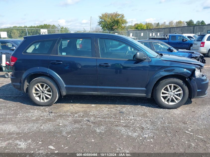 2013 Dodge Journey American Value Pkg VIN: 3C4PDCAB0DT631036 Lot: 40585466