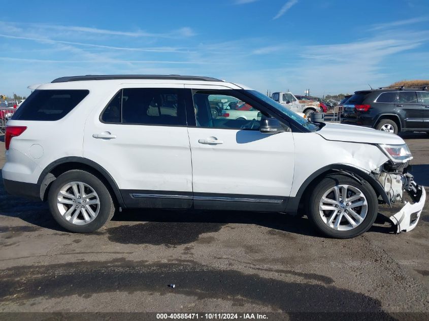 2017 Ford Explorer Xlt VIN: 1FM5K7D86HGB92676 Lot: 40585471