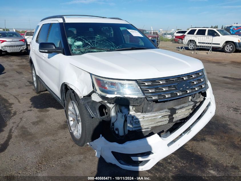 2017 Ford Explorer Xlt VIN: 1FM5K7D86HGB92676 Lot: 40585471