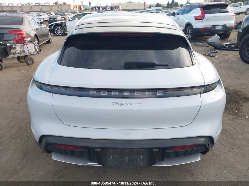 2022 Porsche Taycan Cross Turismo 4 VIN: WP0BA2Y15NSA67741 Lot: 40585474