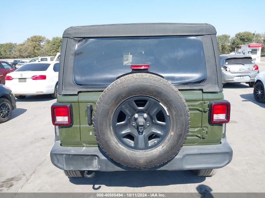 2021 Jeep Wrangler Sport 4X4 VIN: 1C4HJXAG9MW691407 Lot: 40585494