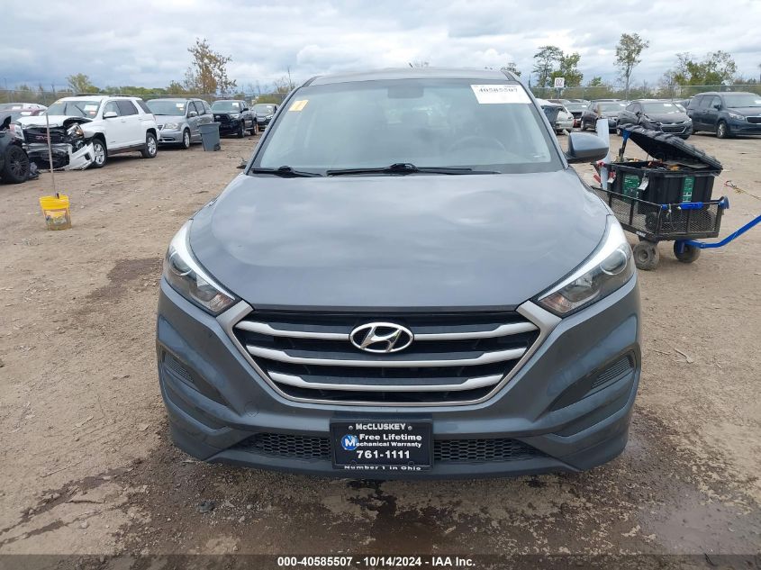 2018 Hyundai Tucson Se VIN: KM8J23A45JU645749 Lot: 40585507