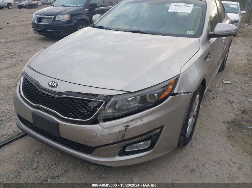 2015 Kia Optima Ex VIN: 5XXGN4A78FG446231 Lot: 40585509