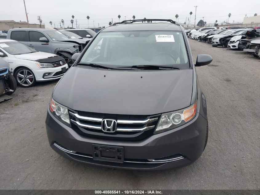 2016 Honda Odyssey Exl VIN: 5FNRL5H64GB052862 Lot: 40585541