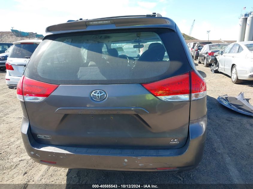 2011 Toyota Sienna Le VIN: 5TDJK3DC2BS004264 Lot: 40585543