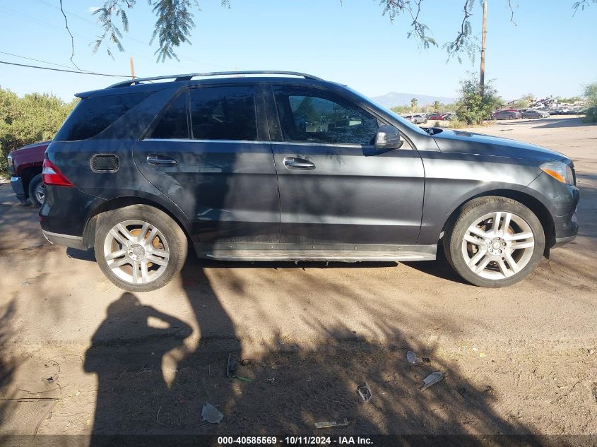 2015 Mercedes-Benz Ml 350 VIN: 4JGDA5JB2FA458259 Lot: 40585569