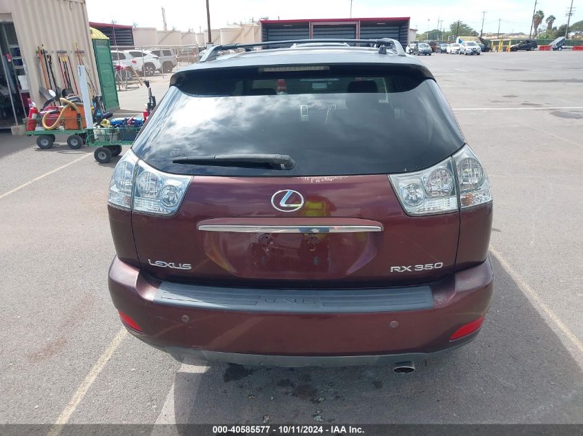 2009 Lexus Rx 350 VIN: JTJGK31U299852335 Lot: 40585577