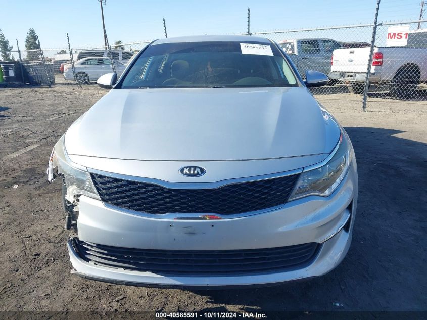 2016 Kia Optima Lx VIN: 5XXGT4L32GG060454 Lot: 40585591