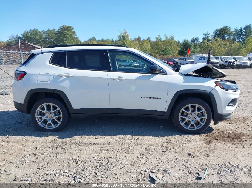 2022 Jeep Compass Latitude Lux 4X4 VIN: 3C4NJDFB9NT222730 Lot: 40585599