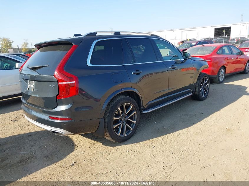 VIN YV4A22PK7G1024623 2016 Volvo XC90, T6 Momentum no.4