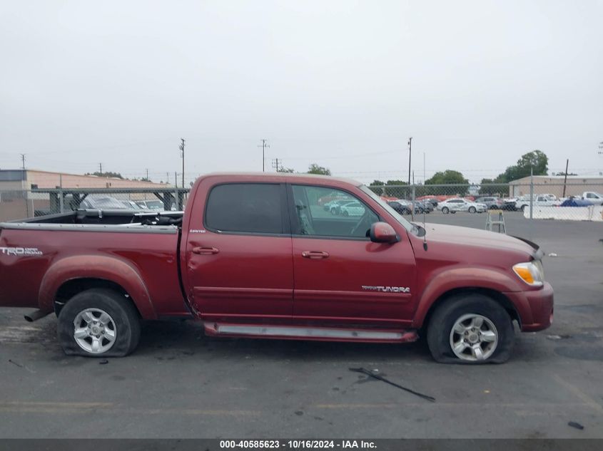 2005 Toyota Tundra Limited V8 VIN: 5TBET38155S479346 Lot: 40585623