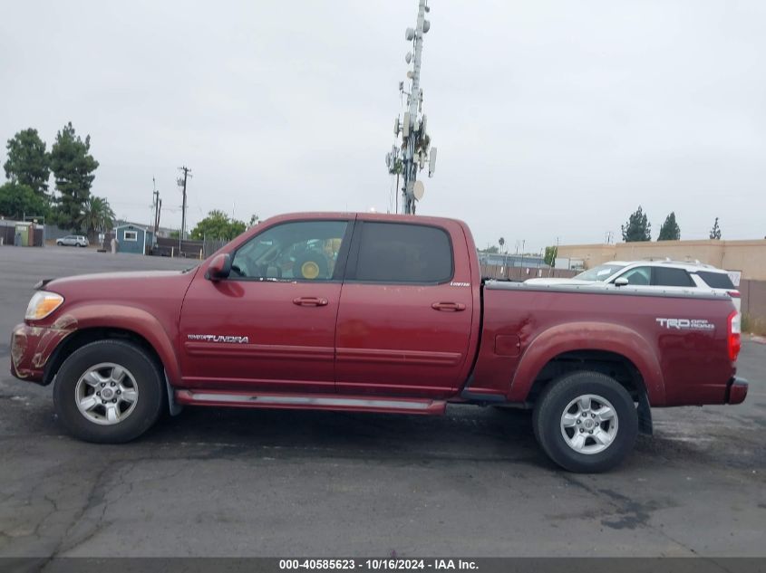 2005 Toyota Tundra Limited V8 VIN: 5TBET38155S479346 Lot: 40585623