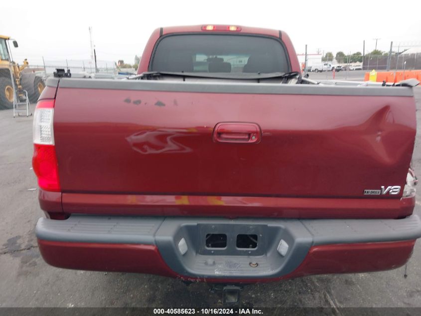 2005 Toyota Tundra Limited V8 VIN: 5TBET38155S479346 Lot: 40585623