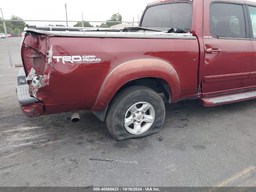 2005 Toyota Tundra Limited V8 VIN: 5TBET38155S479346 Lot: 40585623