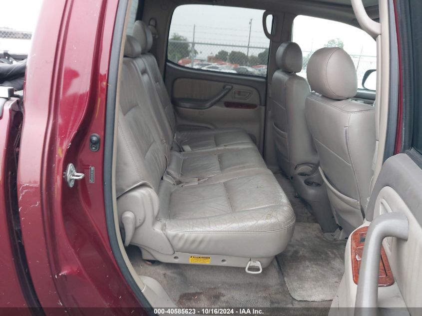 2005 Toyota Tundra Limited V8 VIN: 5TBET38155S479346 Lot: 40585623