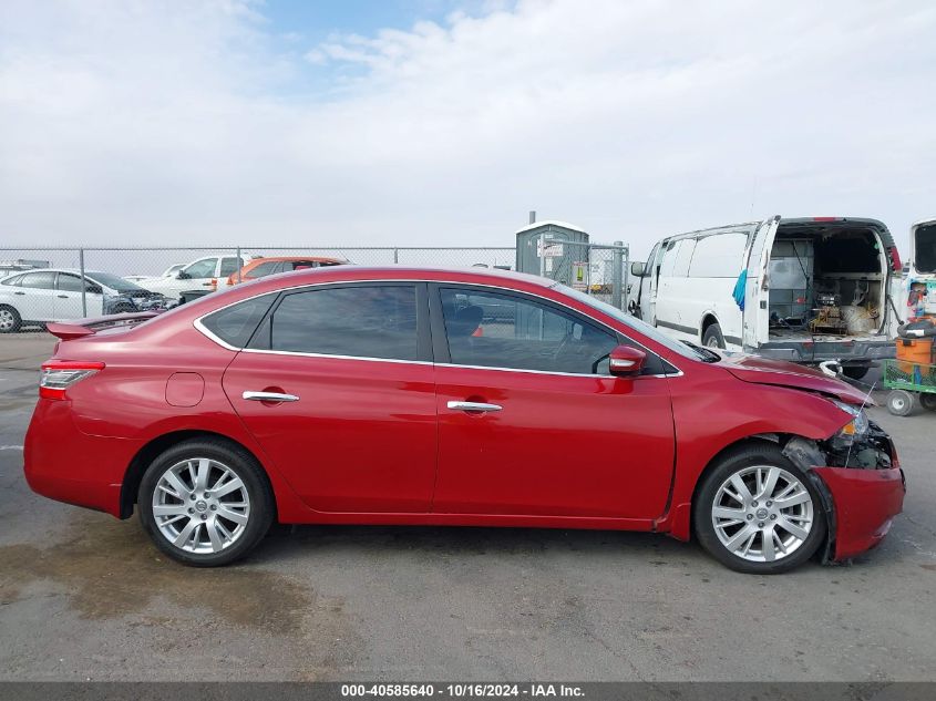 2013 Nissan Sentra Sl VIN: 3N1AB7AP5DL633849 Lot: 40585640