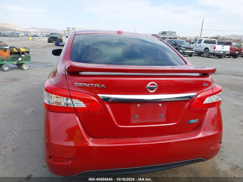 2013 Nissan Sentra Sl VIN: 3N1AB7AP5DL633849 Lot: 40585640