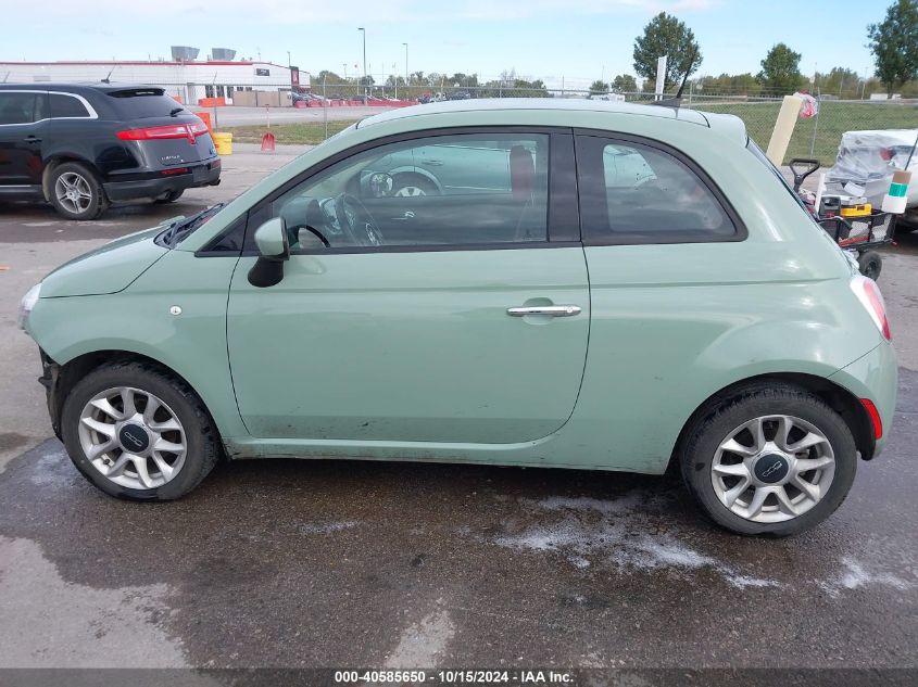 2017 Fiat 500 Pop VIN: 3C3CFFKR0HT527808 Lot: 40585650