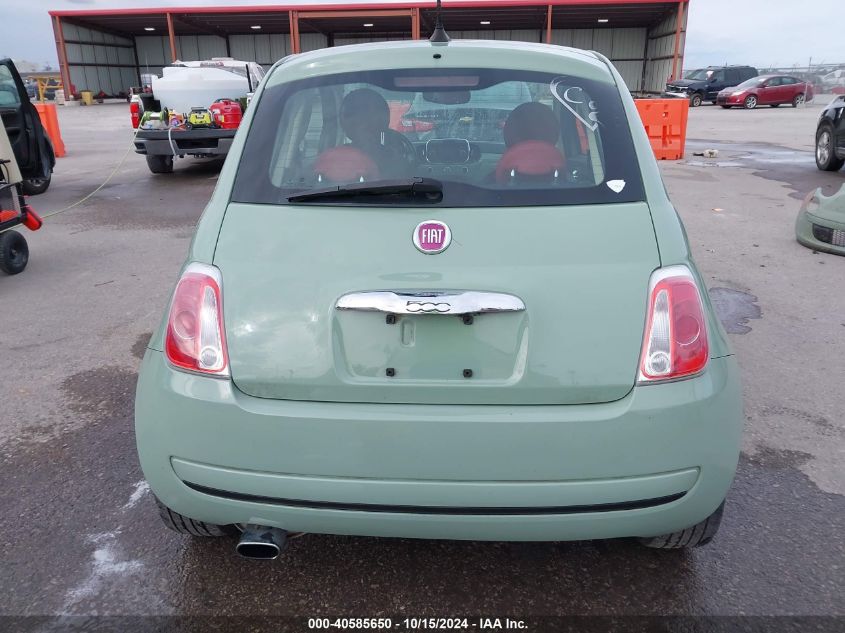 2017 Fiat 500 Pop VIN: 3C3CFFKR0HT527808 Lot: 40585650