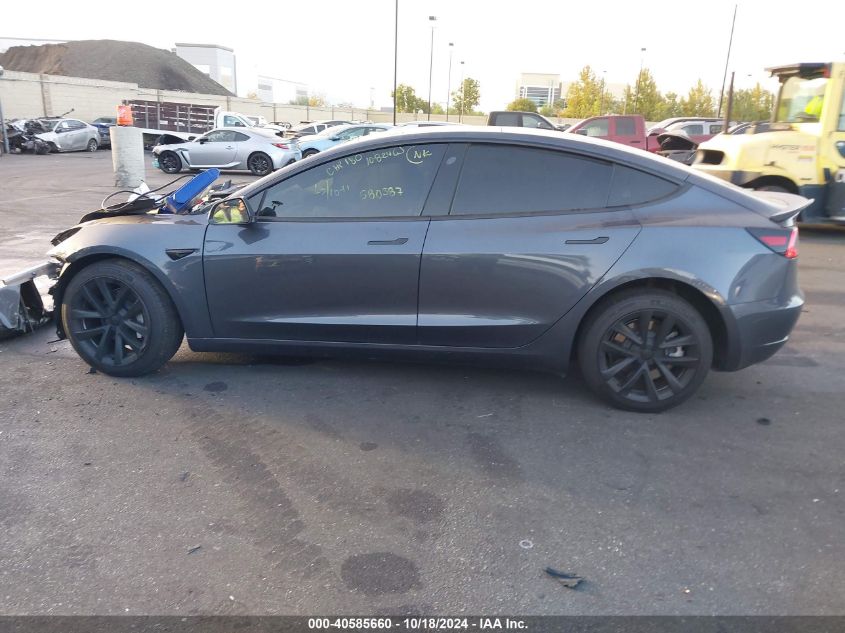 2023 TESLA MODEL 3 - 5YJ3E1EA1PF680587