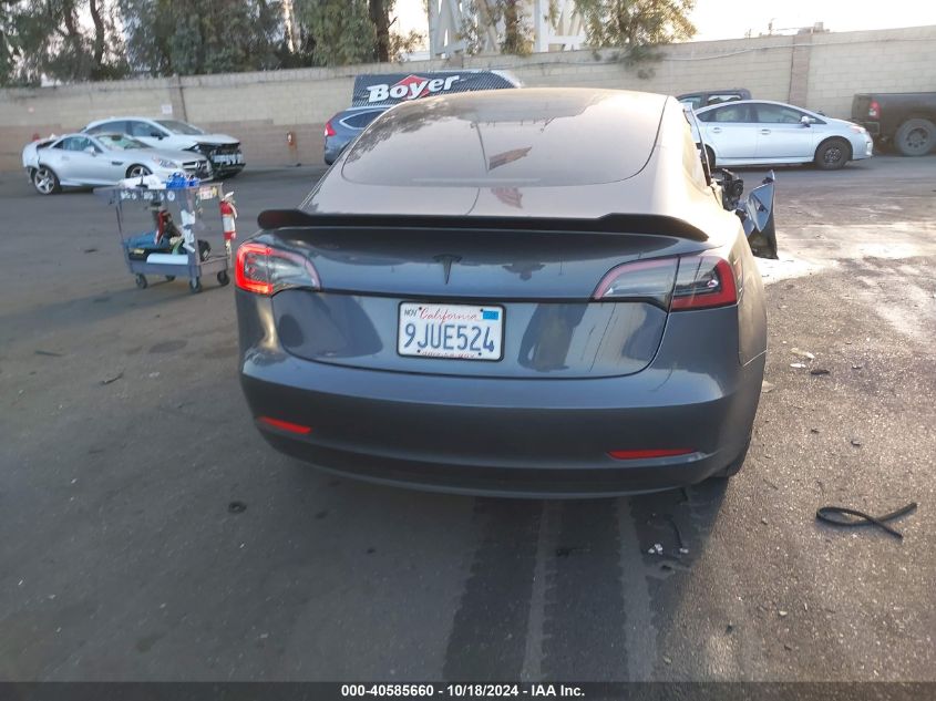 2023 Tesla Model 3 VIN: 5YJ3E1EA1PF680587 Lot: 40585660