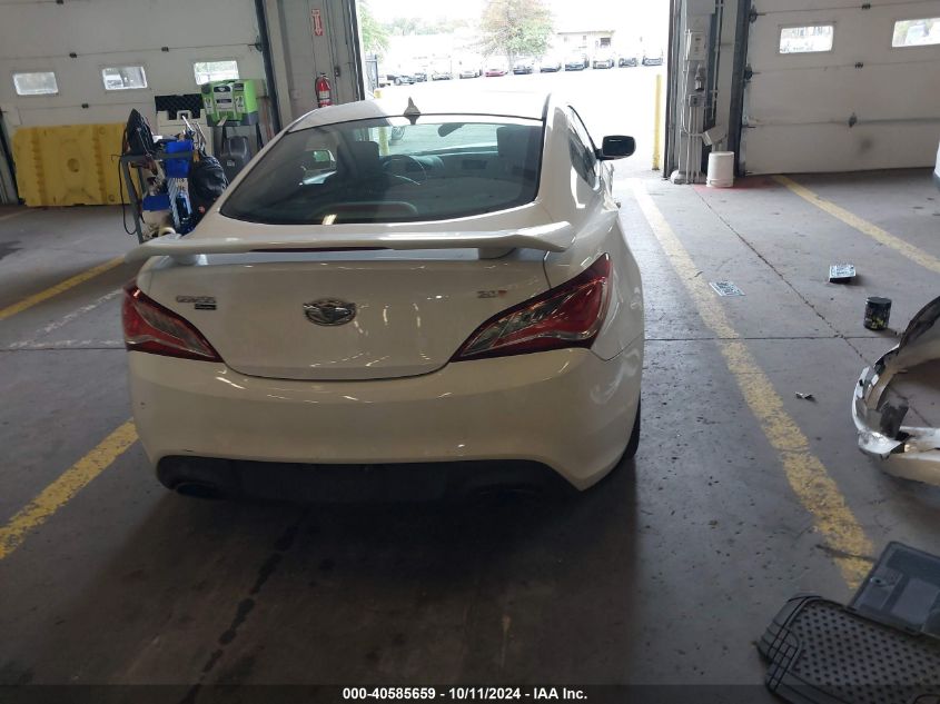 2013 Hyundai Genesis 2.0T VIN: KMHHT6KD1DU111132 Lot: 40585659