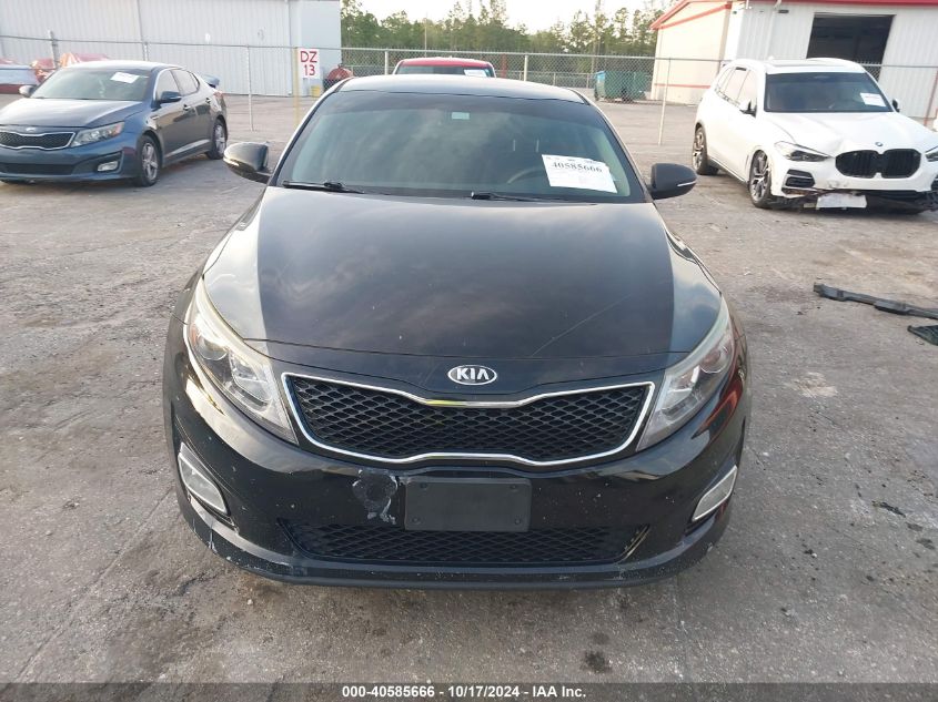 2015 Kia Optima Lx VIN: 5XXGM4A74FG443393 Lot: 40585666