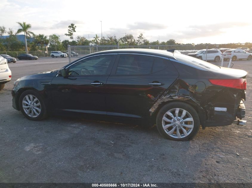 2015 Kia Optima Lx VIN: 5XXGM4A74FG443393 Lot: 40585666