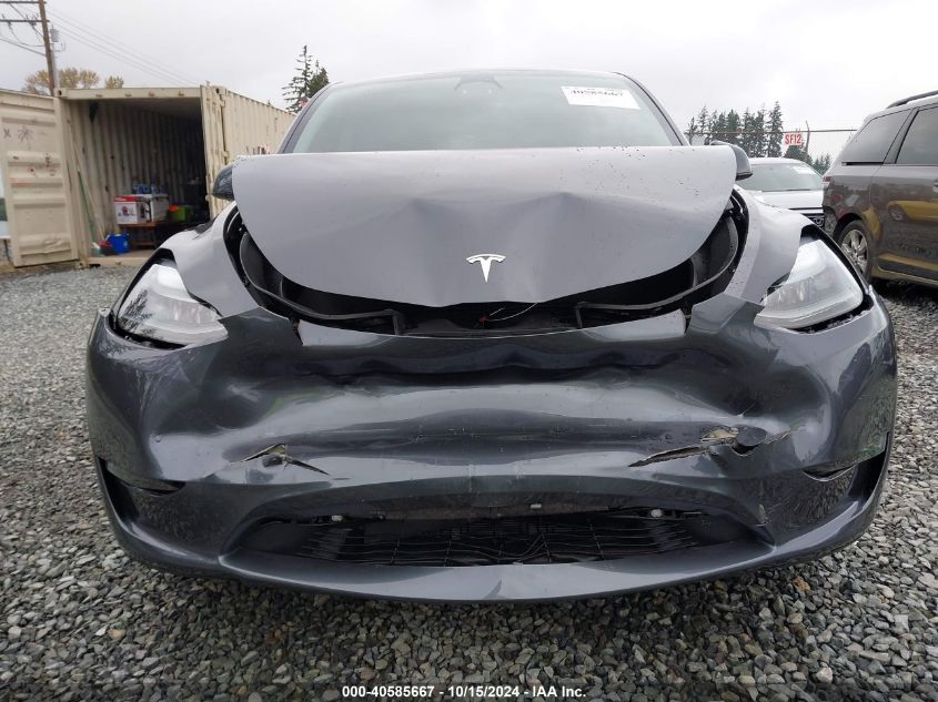 2023 Tesla Model Y Awd/Long Range Dual Motor All-Wheel Drive VIN: 7SAYGDEE1PF645877 Lot: 40585667