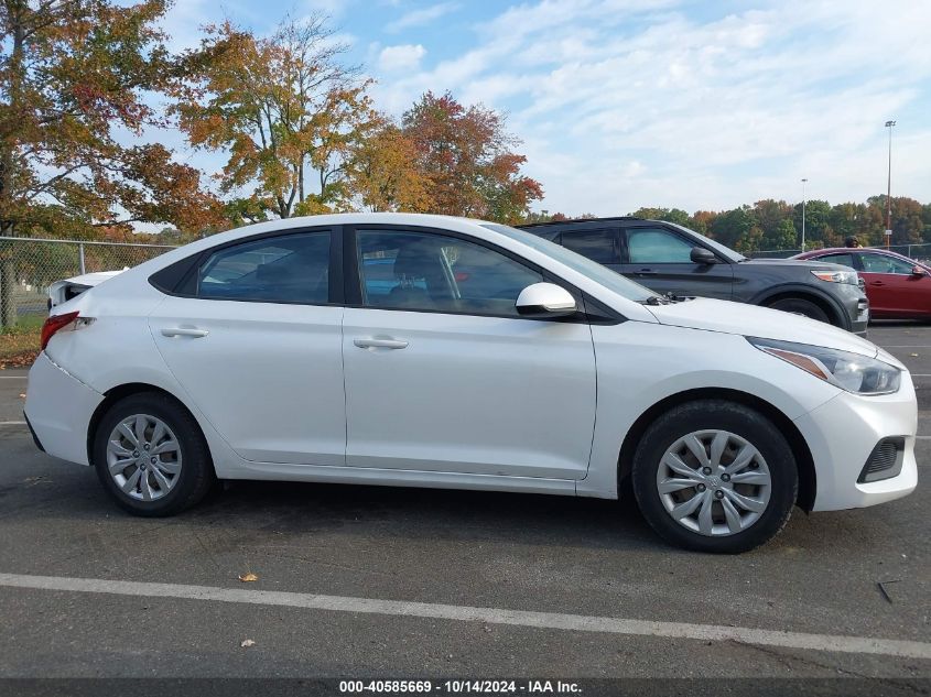 2018 Hyundai Accent Se/Sel VIN: 3KPC24A35JE028327 Lot: 40585669