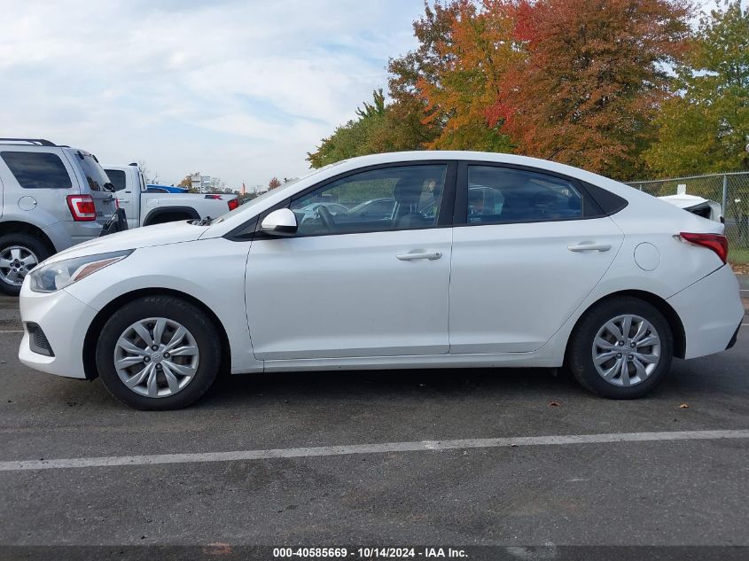 2018 Hyundai Accent Se/Sel VIN: 3KPC24A35JE028327 Lot: 40585669