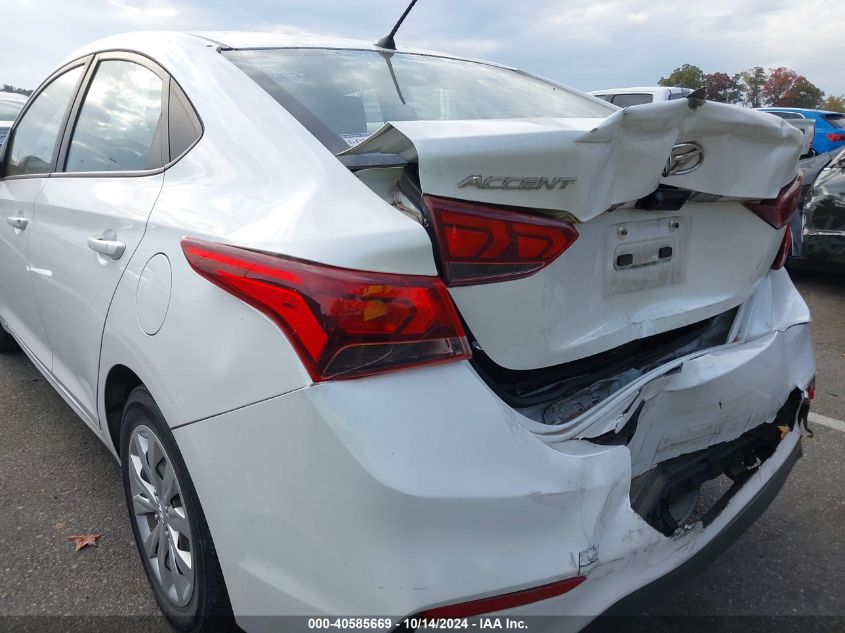 2018 Hyundai Accent Se/Sel VIN: 3KPC24A35JE028327 Lot: 40585669