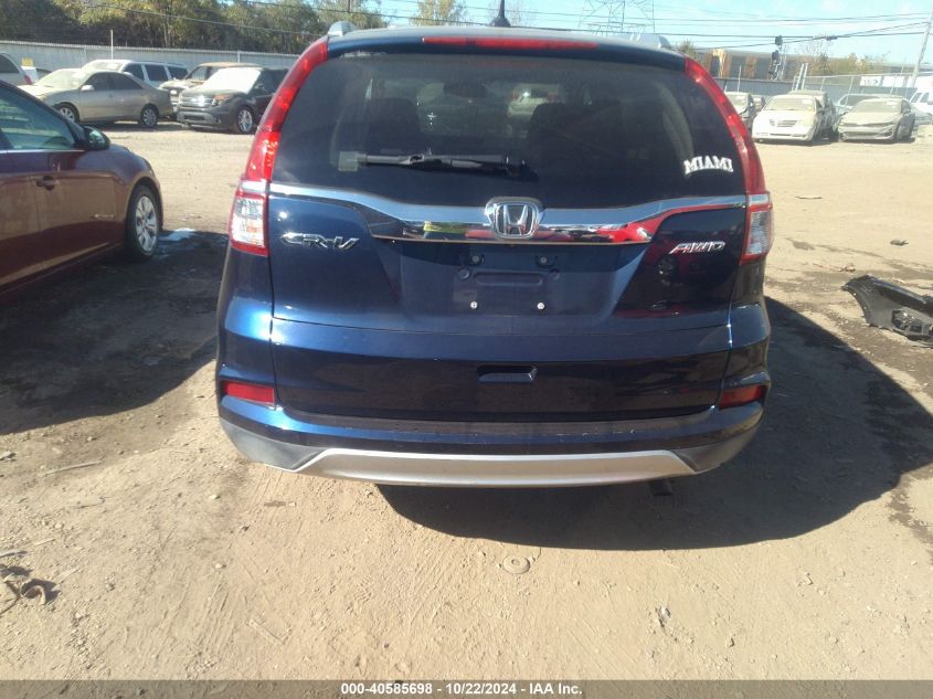 2016 HONDA CR-V EX-L - 5J6RM4H72GL044962