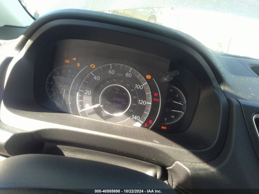 2016 HONDA CR-V EX-L - 5J6RM4H72GL044962